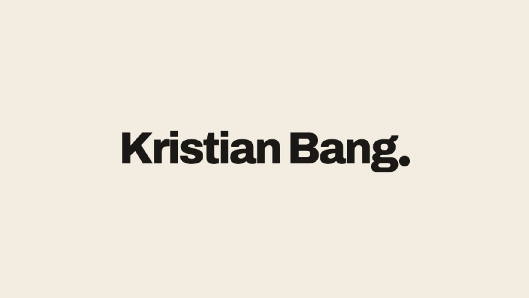 Kristian Bang